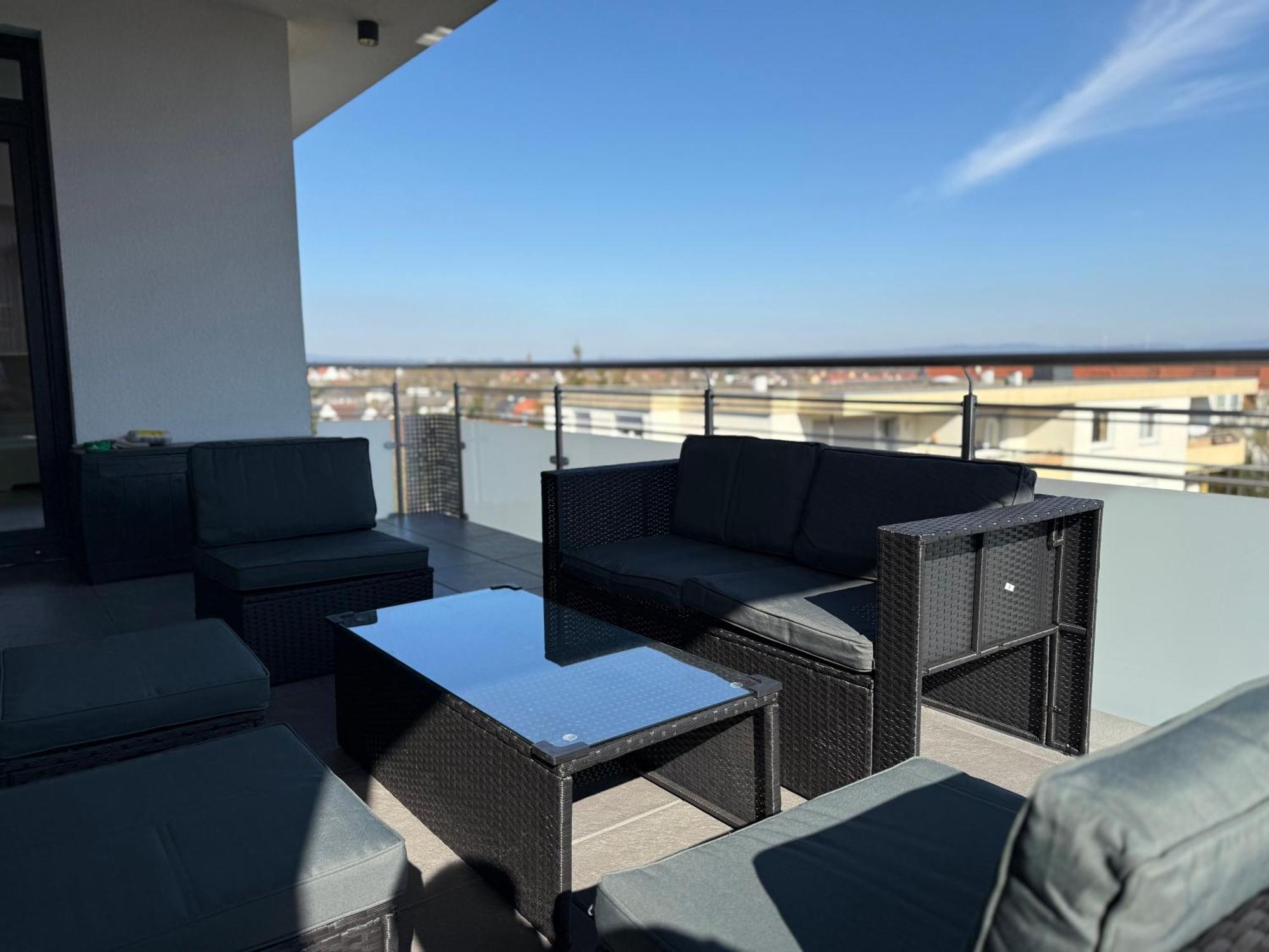 Apartment Luxus Penthouse - 170qm - Terasse - Zentral - Mallibase Kassel